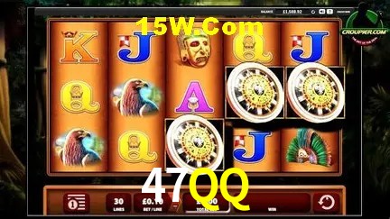 Tela de boas-vindas e lobby de jogos do aplicativo 47QQ